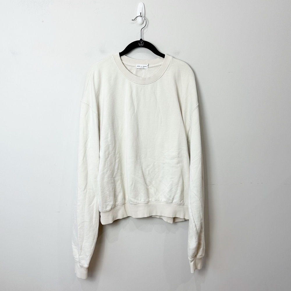 Good American Sweatshirt Cream - Picture 2 of 5